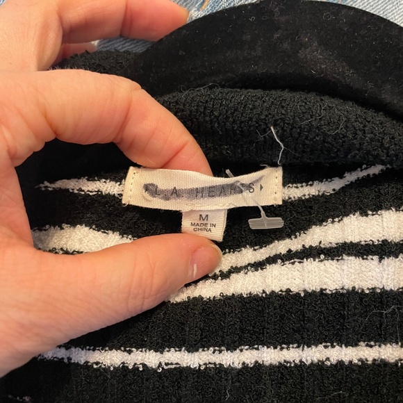 Striped Collared Cardigan - Picture 4 of 4